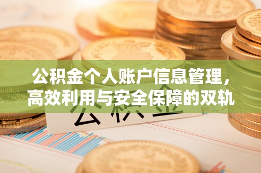 绛县公积金个人账户信息管理，高效利用与安全保障的双轨并行