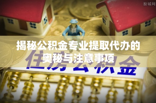 绛县揭秘公积金专业提取代办的奥秘与注意事项