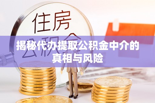 绛县揭秘代办提取公积金中介的真相与风险